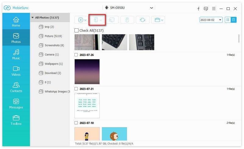 갤럭시 아이폰 데이터 이동
